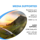 Extensor HDMI 1080p sobre CAT6/7 hasta 122 m - IR (EX-400C)