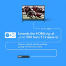 Full HD HDMI Extender With POC, Bi- directional IR,  RS-232 & PoC (EX-500IR)