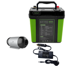 EXP240PRO 768Wh CPAP Battery with DC Cord | Portable, Solar Rechargeable LiFePO4 Battery