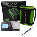 EXP96PRO APEX Battery + 100 Watt Solar Panel Bundle