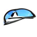 Gafas de seguridad con montura y protectores laterales para protección contra impactos altos