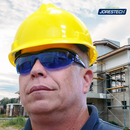 Gafas de seguridad con montura y protectores laterales para protección contra impactos altos