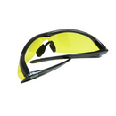 Gafas de seguridad con montura y protectores laterales para protección contra impactos altos