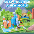 Contixo ST14 145pc Magnetic Blocks with Animals