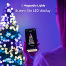 Guirnalda Twinkly (caramelos) USB-C – 100 leds RGB en forma de perla Cable verde USB-C