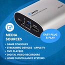 Convertidor extractor de audio eARC 4K a 60 Hz, compatible con HDMI 2.0 ARC de 18 GB (HDA-927) 
