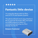 Convertidor extractor de audio eARC 4K a 60 Hz, compatible con HDMI 2.0 ARC de 18 GB (HDA-927) 