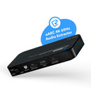 Dual HDMI eARC Audio Extractor 4K@60Hz with Optical Port & 3.5mm jack, 18Gbps bandwidth (HDA-931)