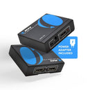 Divisor HDMI 4K 1x2: 1 entrada, 2 salidas, EDID (HDS-102)