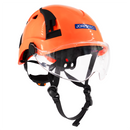 Casco de seguridad con ventilación tipo 2 clase C y pantalla ocular