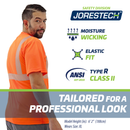 Hi-Vis Heat Transfer Reflective Safety Pocket Shirt
