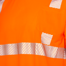 Hi-Vis Heat Transfer Reflective Safety Pocket Shirt
