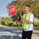 Hi-Vis Mesh Safety Vest with 1” Reflective Strip