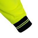 Polo de seguridad reflectante de alta visibilidad de manga larga