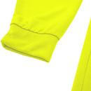 Camisa de seguridad de manga larga reflectante de alta visibilidad
