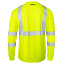Camisa de seguridad de manga larga reflectante de alta visibilidad