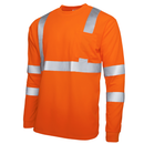 Camisa de seguridad de manga larga reflectante de alta visibilidad