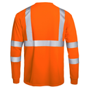 Camisa de seguridad de manga larga reflectante de alta visibilidad