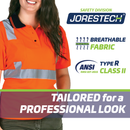 Hi-Vis Reflective Safety Polo Shirt