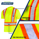 Hi-Vis Reflective Two-Tone Safety Shirt