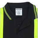 Polo de seguridad reflectante bicolor de alta visibilidad