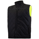 Chaleco de seguridad reversible Hi-Vis con aislamiento, espalda en X y bandas reflectantes
