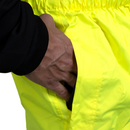 Hi-Vis Yellow Rain Pants with Reflective Strips