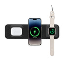 Cargador inalámbrico Magsafe 3 en 1 de Mophie, color negro