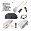 Chicago Brick Oven - CBO 750 Hybrid Pizza Oven DIY Kit (Commercial) |  Dual-Fuel (Gas and Wood)