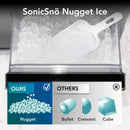 Whynter SonicSnö Countertop Nugget Ice Maker, 40 lbs./Day | IBX-388WS
