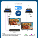 Extensor HDMI 1080p sobre cables CAT6/7 de hasta 50 m con control IR (EX-165C)