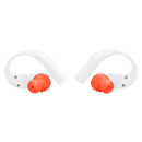 Jbl - Endurance Peak 4 True Wireless In Ear Headphones - White And Orange