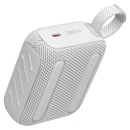 Jbl - Go 4 Waterproof Bluetooth Speaker - White