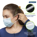 Mascarillas desechables de 3 capas – Paquete de 50