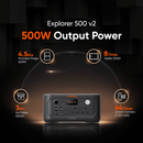 Estación de energía portátil Jackery Explorer 600 Plus + 1 panel solar SolarSaga de 100 W