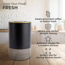 8oz Round Glass Storage Container, KF3030G