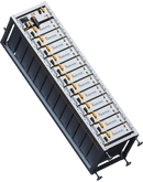 Commercial 240KW Solar Array - 3 Phase 480V Solar Kit + 4x 60K 480V Sol-Ark Inverter + 4x60KW Sol-Ark INDOOR Lithium Battery +242KW Solar with Ground Mount and Wiring