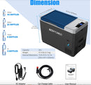 LiONCooler Mini refrigerador solar para auto, 29 cuartos