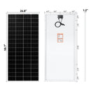 Rich Solar MEGA 200 MAX | 200 Watt 24 Volt Solar Panel