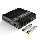 Extensor HDMI 4K Balun sobre cable de fibra óptica, HDR10, ARC y RS-232 hasta 40 km: de uno a muchos (transmisor y receptores se venden por separado) 