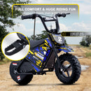 MotoTec 24v 250w Electric Powered Mini Bike HP120E