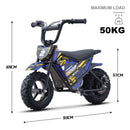 MotoTec 24v 250w Electric Powered Mini Bike HP120E