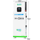 Generador solar y eólico MyGrid 10K para el hogar