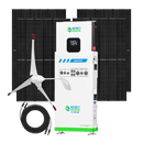 Generador solar y eólico MyGrid 10K para el hogar