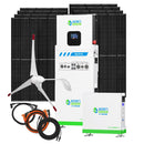 Generador solar y eólico MyGrid 10K para el hogar
