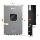 Inversor híbrido de fase dividida Rich Solar NOVA 12K de 12 000 vatios y 48 V