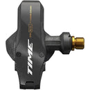 Pedales Time XPRO 12SL - Clipless de un solo lado, Carbono, 9/16", Carbono/Oro, QF 51, B1