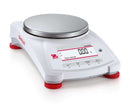 Balanza electrónica de precisión Ohaus PX1602/E, 1600 g x 0,01 g, calibración externa