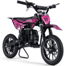 MotoTec Pioneer 49cc Bicicleta de cross de gasolina de 2 tiempos para niños
