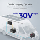 Cargador de batería dual Renogy 12 V 30 A con Bluetooth